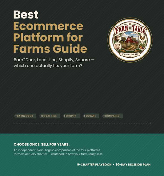 Best Ecommerce Platform for Farms Guide cover