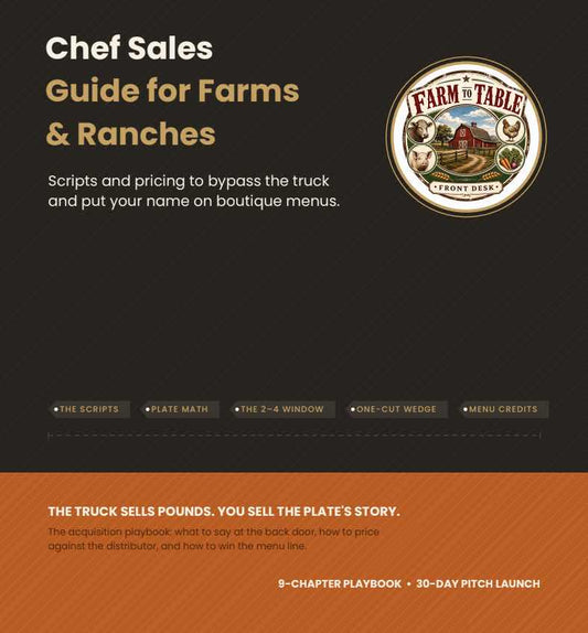 Chef Sales Guide for Farms & Ranches cover