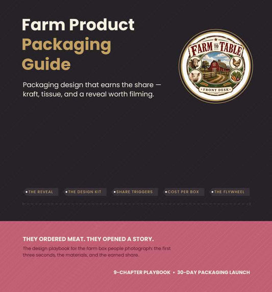 Farm Product Packaging Guide cover