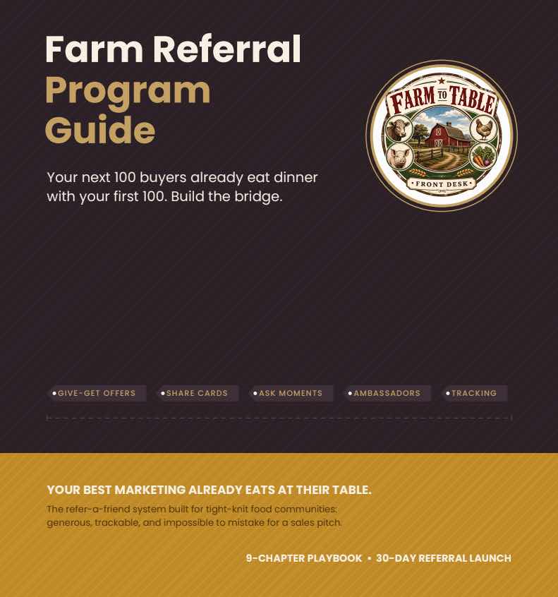 Farm Referral Program Guide cover
