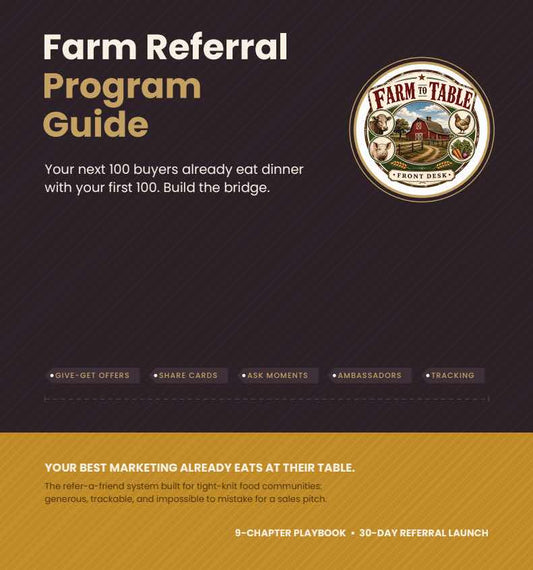 Farm Referral Program Guide cover