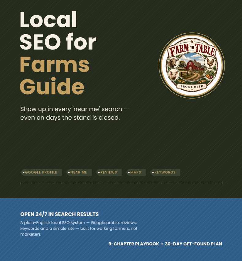 Local SEO for Farms Guide cover