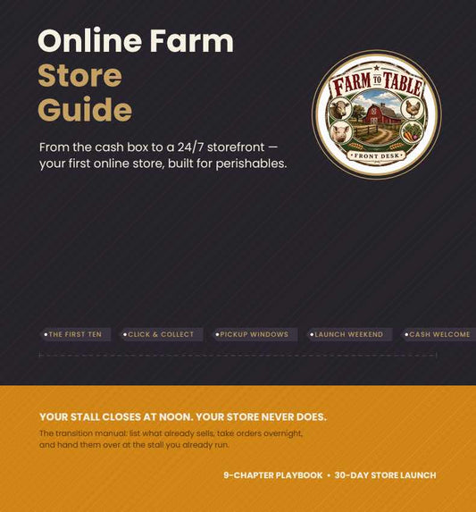 Online Farm Store Guide cover