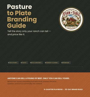 Pasture to Plate Branding Guide cover