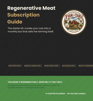Regenerative Meat Subscription Guide cover