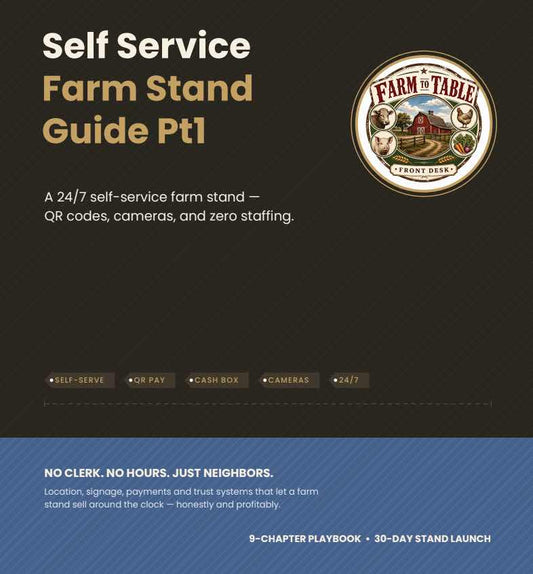 Self-Service Farm Stand Guide Pt.1 cover