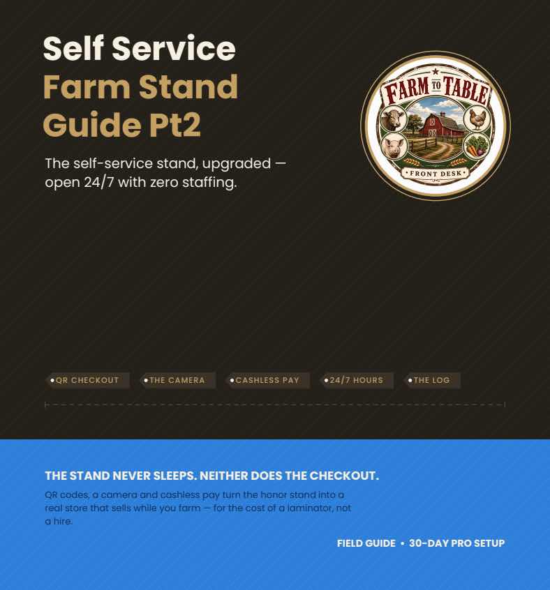 Self-Service Farm Stand Guide Pt.2 cover