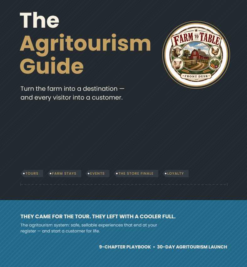 The Agritourism Guide cover