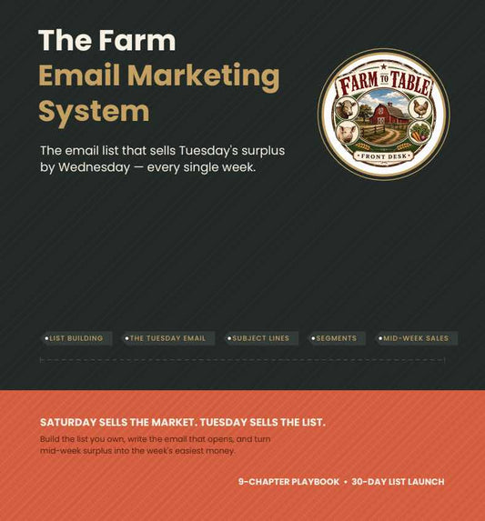 The Farm Email Marketing System cover