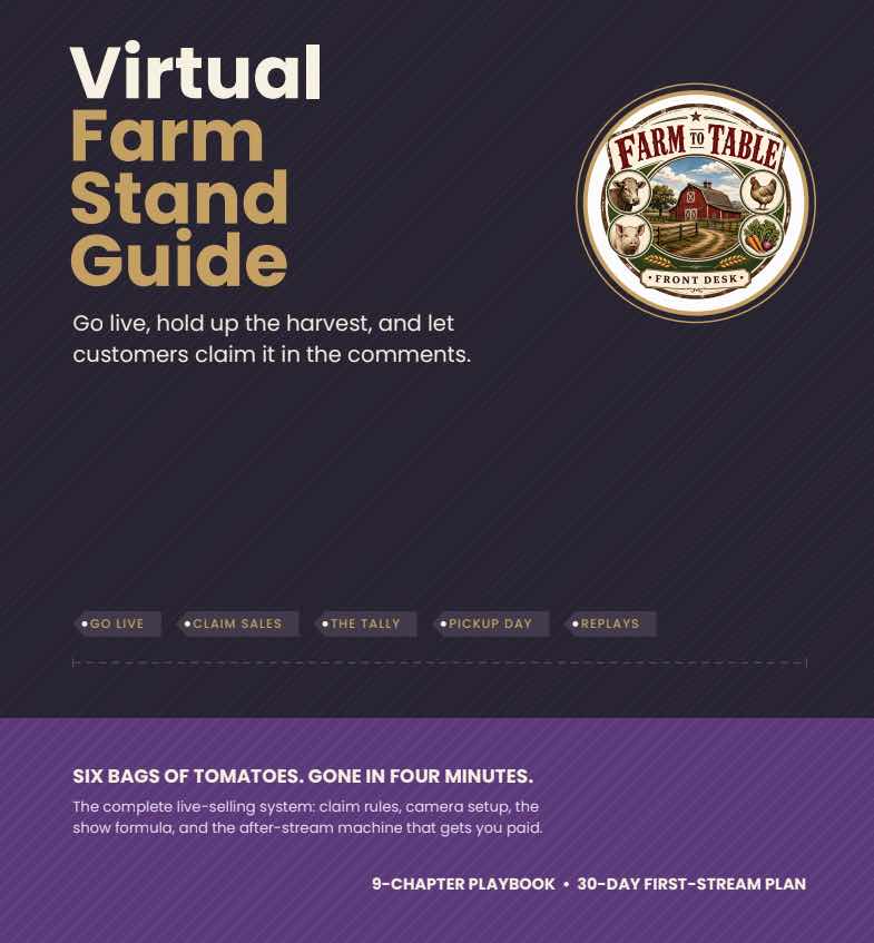 Virtual Farm Stand Guide cover