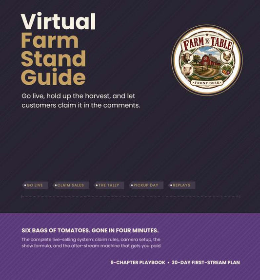 Virtual Farm Stand Guide cover